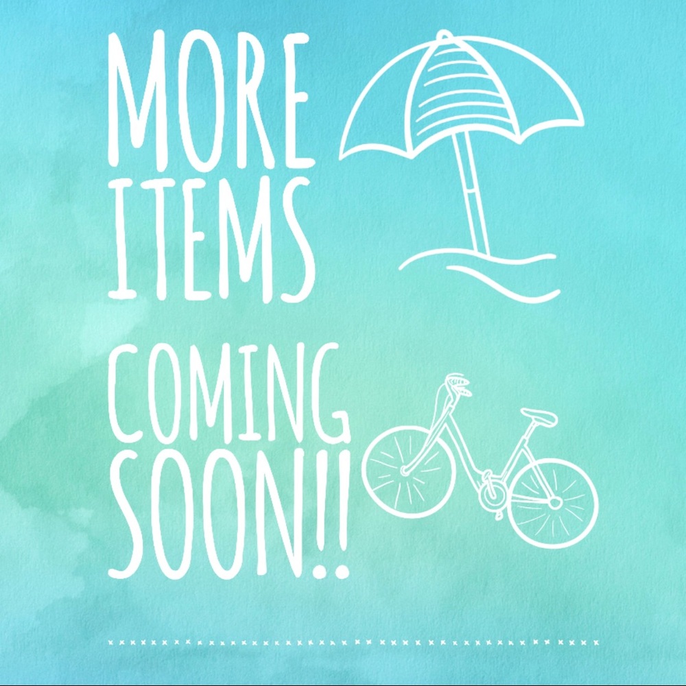 More items coming soon!!